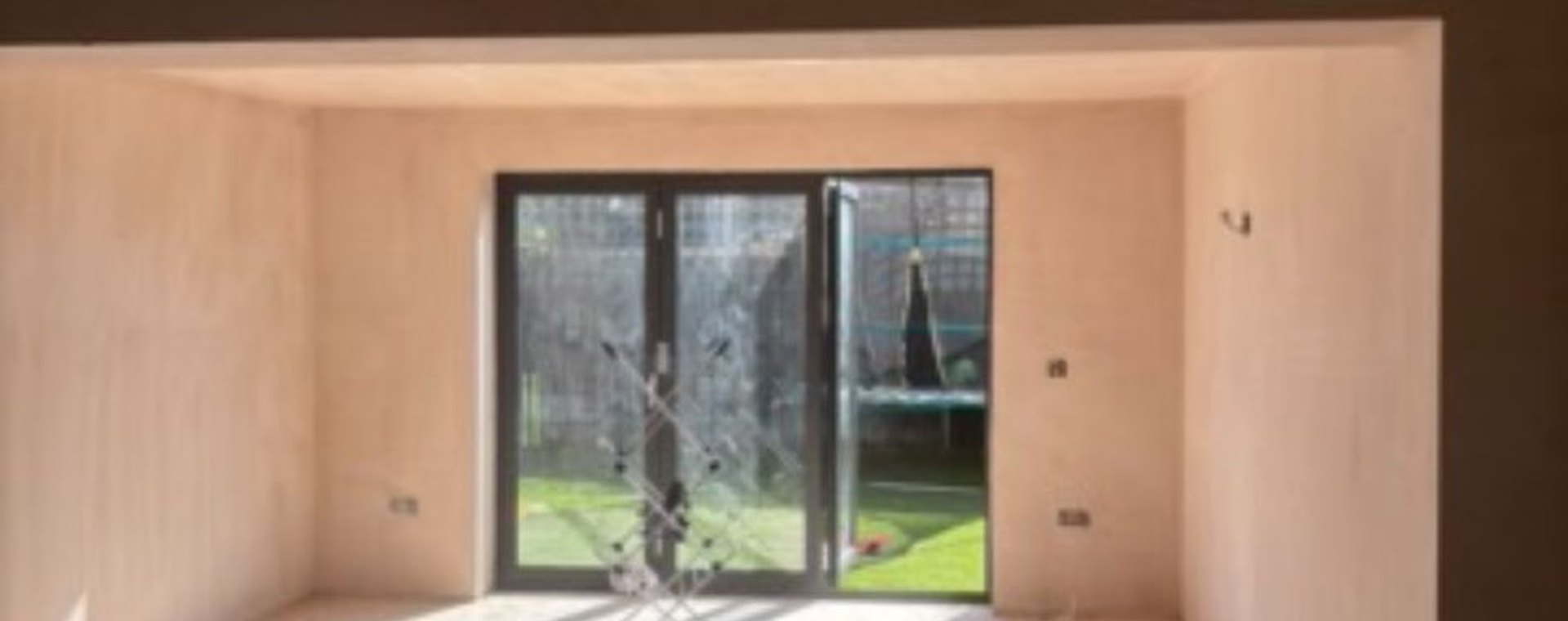 Interior renovation with bifold doors