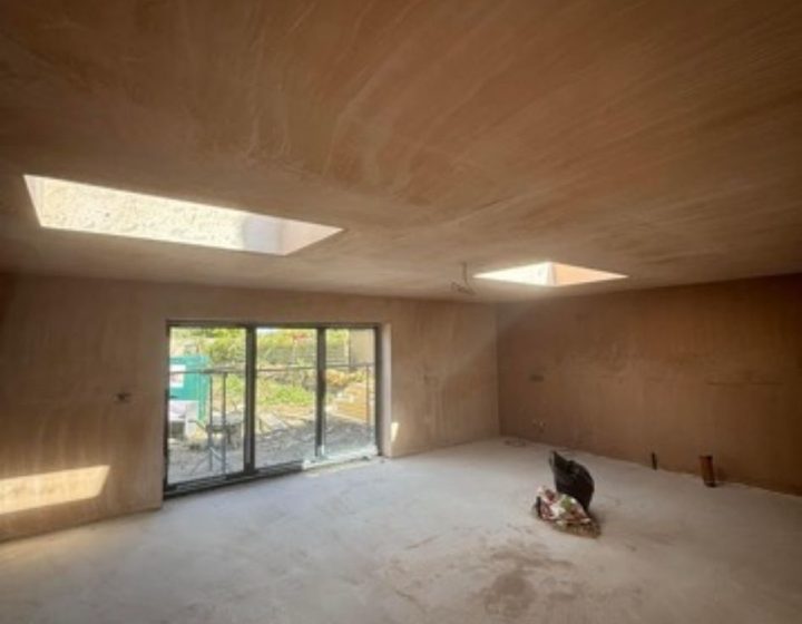 Open renovation room shell ready for finishing